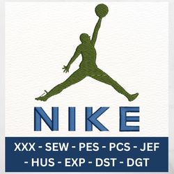 nike embroidery design, nike logo embroidery, nike stitch pattern, sports embroidery file, digital download.