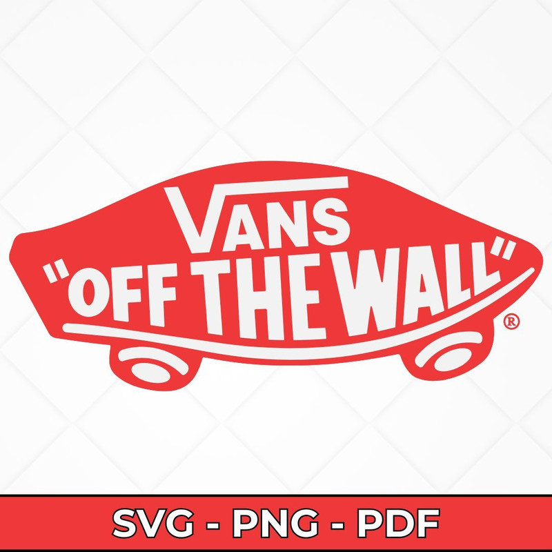 VANS Logo SVG VANS SVG Skateboard Logo SVG Vans Cut File PNG Digital Download 0