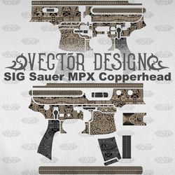 VECTOR DESIGN Sig Sauer MPX Copperhead "Aztec calendar"