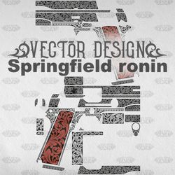 VECTOR DESIGN Springfield ronin Scrollwork