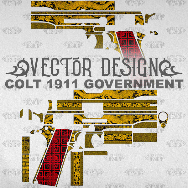 VECTOR DESIGN Colt 1911 government Dragon 1.jpg