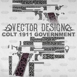 VECTOR DESIGN Colt 1911 government Scrollworks