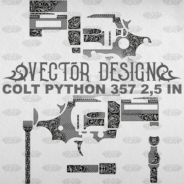 VECTOR DESIGN Colt Python 2,5 in Scrolls and snake scales 1.jpg