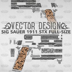 VECTOR DESIGN SIG SAUER 1911 STX FULL-SIZE Scrollwork