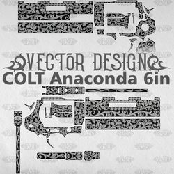 VECTOR DESIGN Colt Anaconda 6in Scrollwork