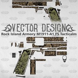 VECTOR DESIGN Rock Island Armory M1911-A1 FS Tactical "Grim Reaper"