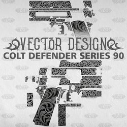 VECTOR DESIGN Colt defender series 90 Scrollwork