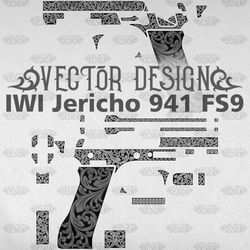 VECTOR DESIGN IWI Jericho 941 FS9 Scrollwork