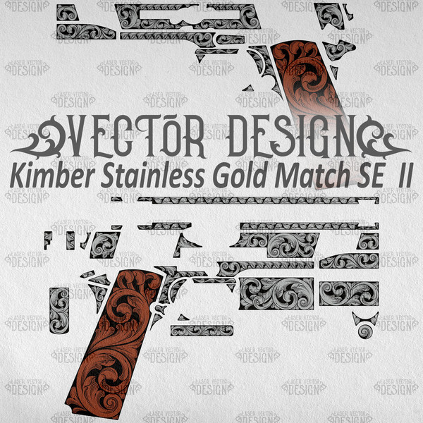 VECTOR DESIGN Kimber Stainless Gold Match SE ll Scrollwork 1.jpg