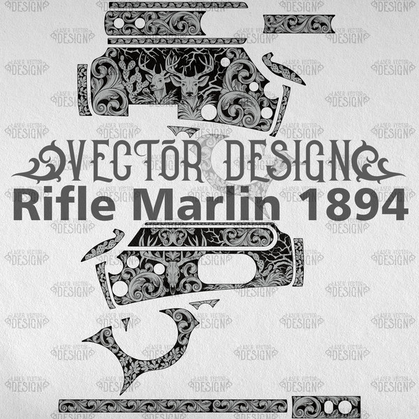 VECTOR DESIGN Rifle Marlin 1894 Scrolls and deers 1.jpg
