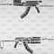 VECTOR DESIGN AK-47 Zastava Serbea with folding stock custom Scrollwork 4.jpg