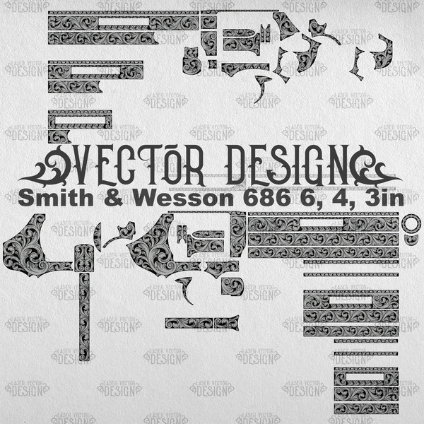 VECTOR DESIGN Smith & Wesson 686 6 4 3in Scrollwork 1.jpg
