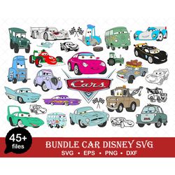 bundle cars svg cricut files, cars svg, bundle cars svg, cars png, cars movie svg, mcqueen svg