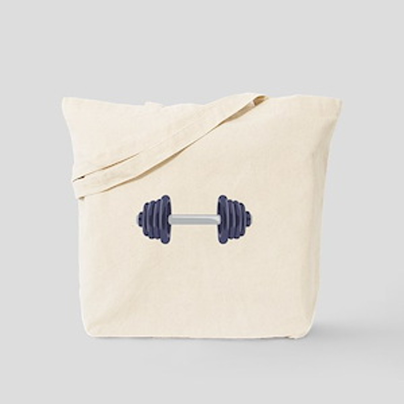 Weight lifting penguin Tote Bag 4.jpg