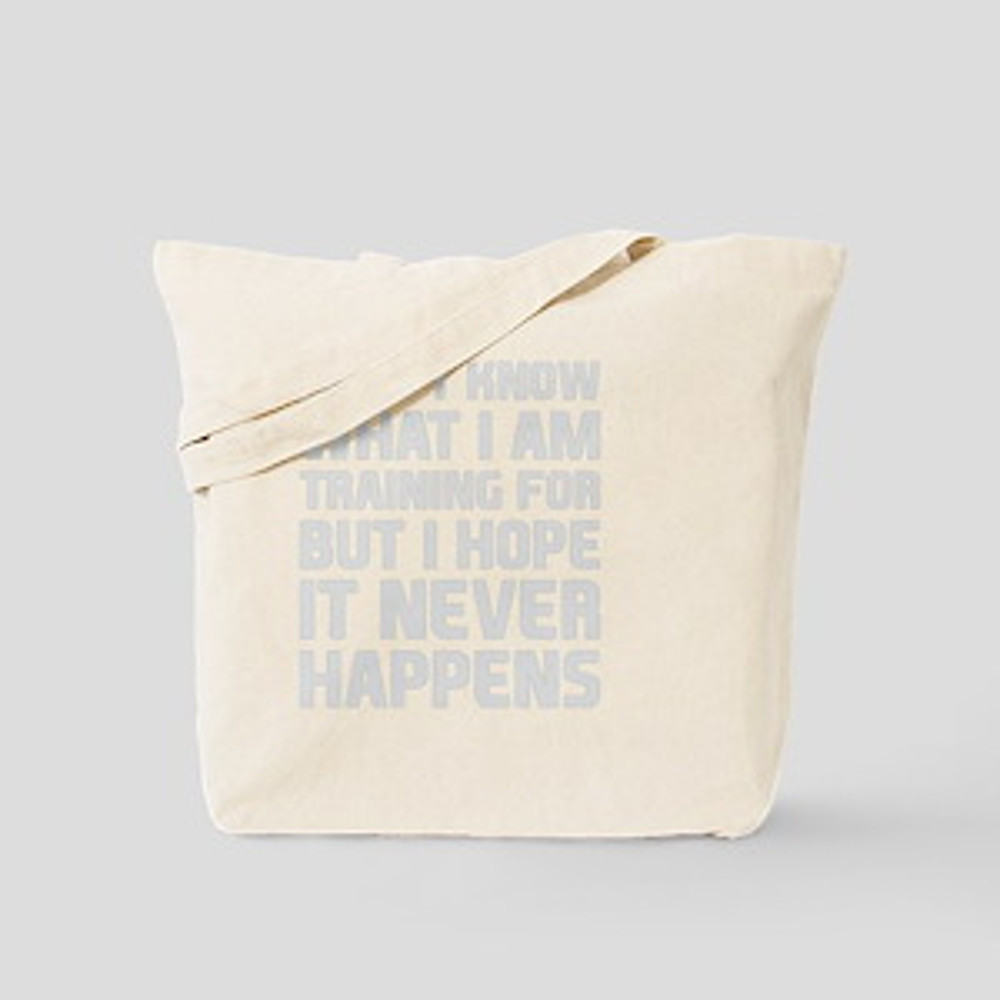 Weight lifting penguin Tote Bag 45.jpg