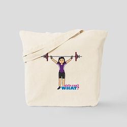 weight lifting penguin tote bag 48, tote bag, sport bag, student tote