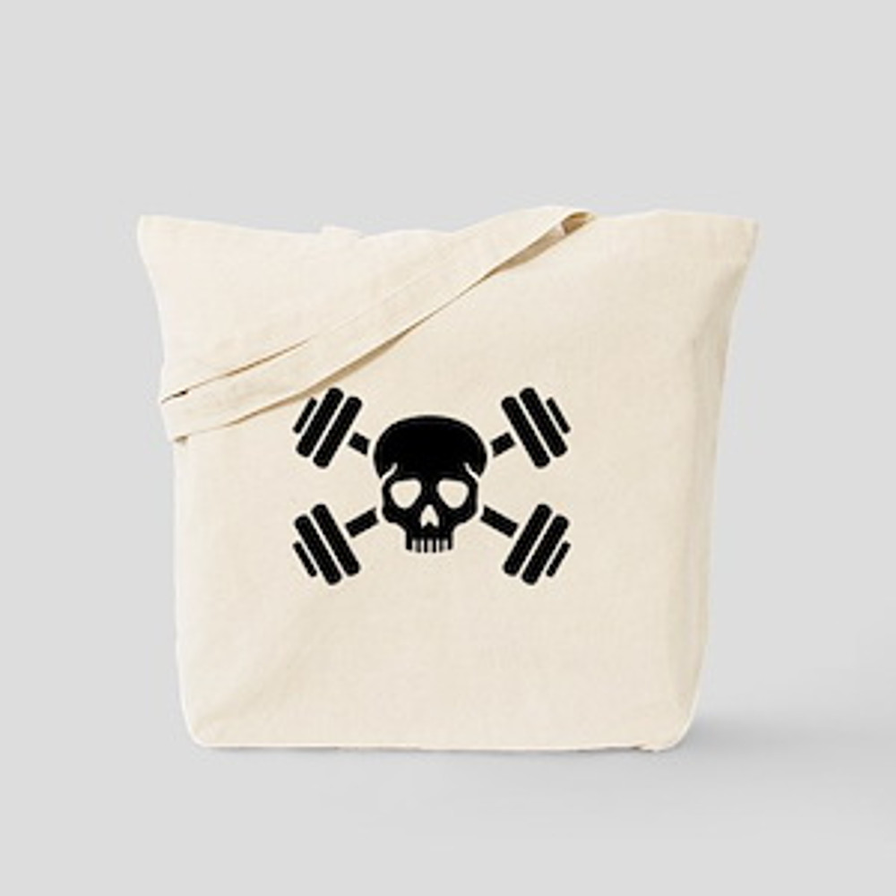 Weight lifting penguin Tote Bag 7.jpg