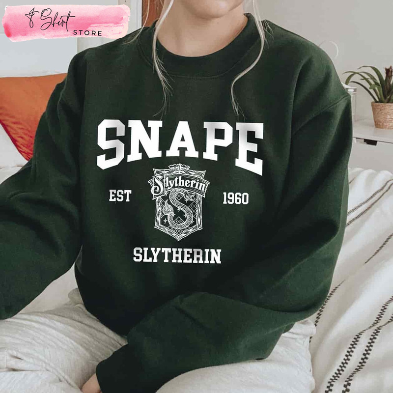 Snape Shirt Harry Potter Slytherin Shirt Slytherin Gifts - Happy Place for Music Lovers.jpg