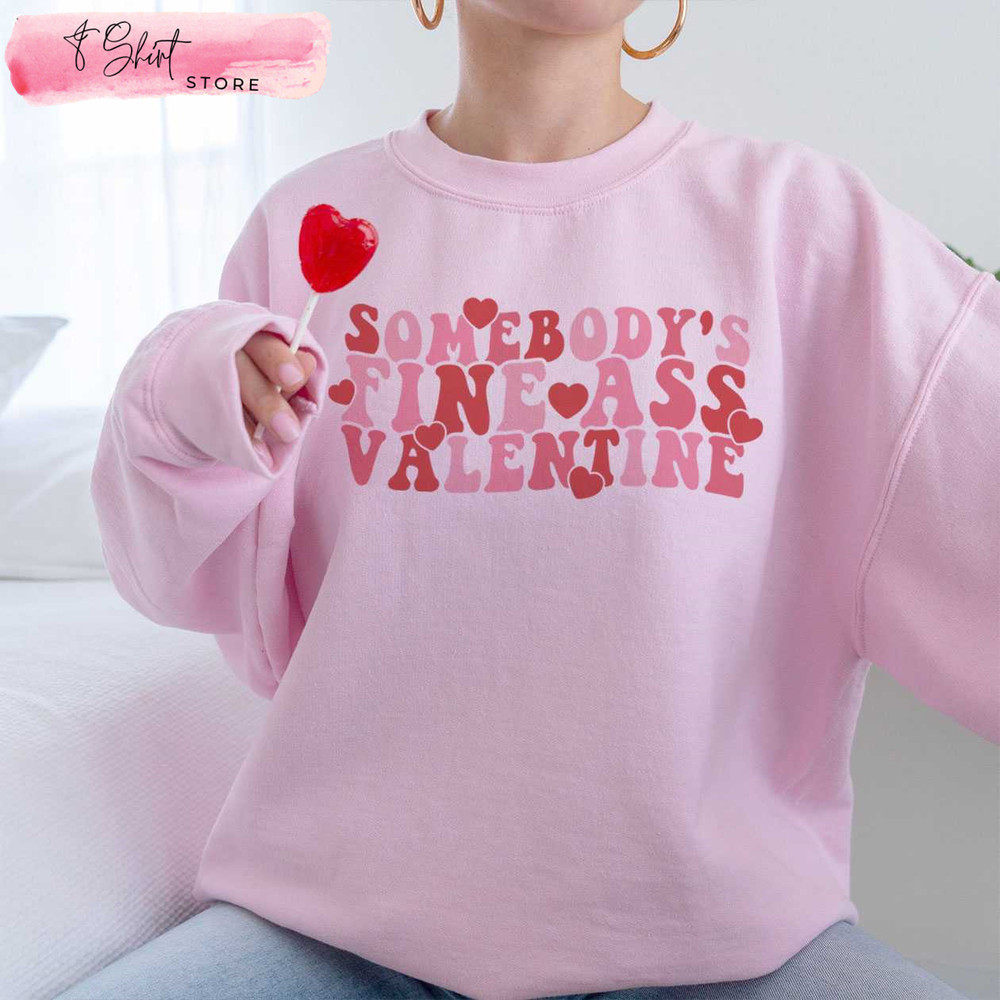 Somebody's Fine Ass Funny Valentine T Shirts for Women Valentines Gifts for Her - Happy Place for Music Lovers.jpg