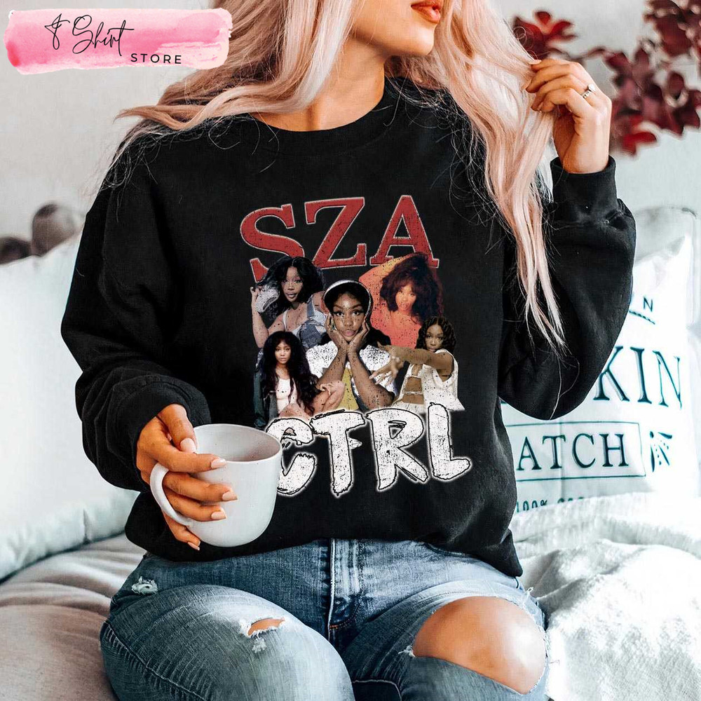 SZA Ctrl Merch SZA Vintage Shirt Gift for Fans - Happy Place for Music Lovers.jpg