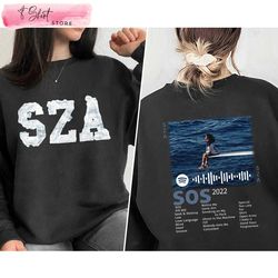 sza sos full tracklist sweatshirt sos album gift, custom shirt
