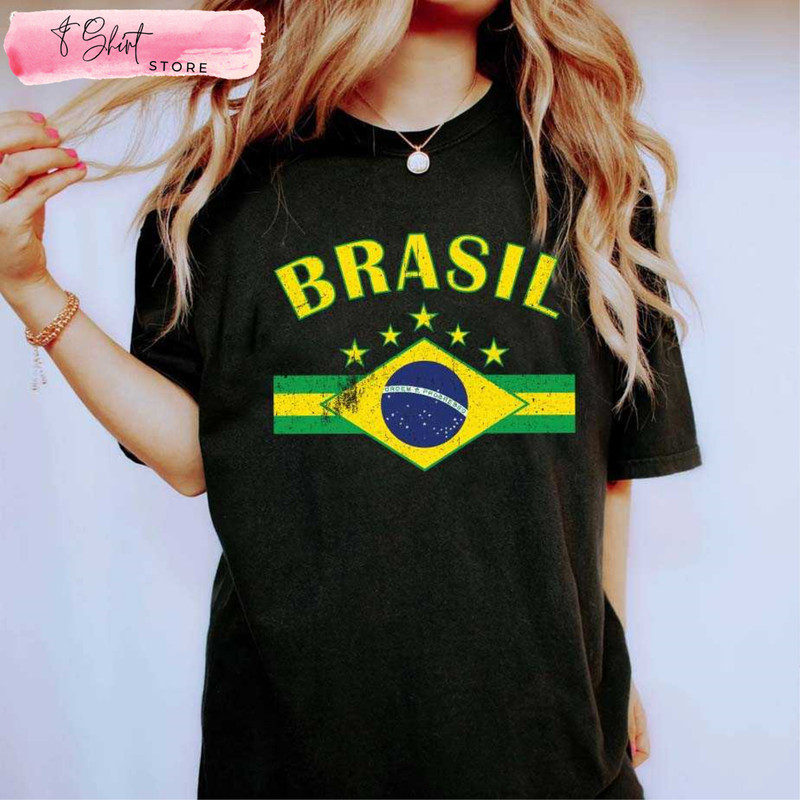 Vintage Brazil TShirt Brasil World Cup 2022 Gift Ideas - Happy Place for Music Lovers.jpg