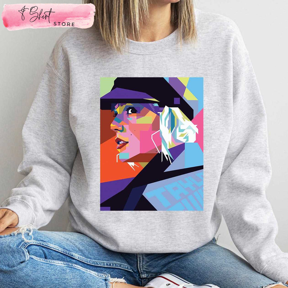 Vintage Taylor Swift Shirt Art Gifts for Swifties - Happy Place for Music Lovers.jpg