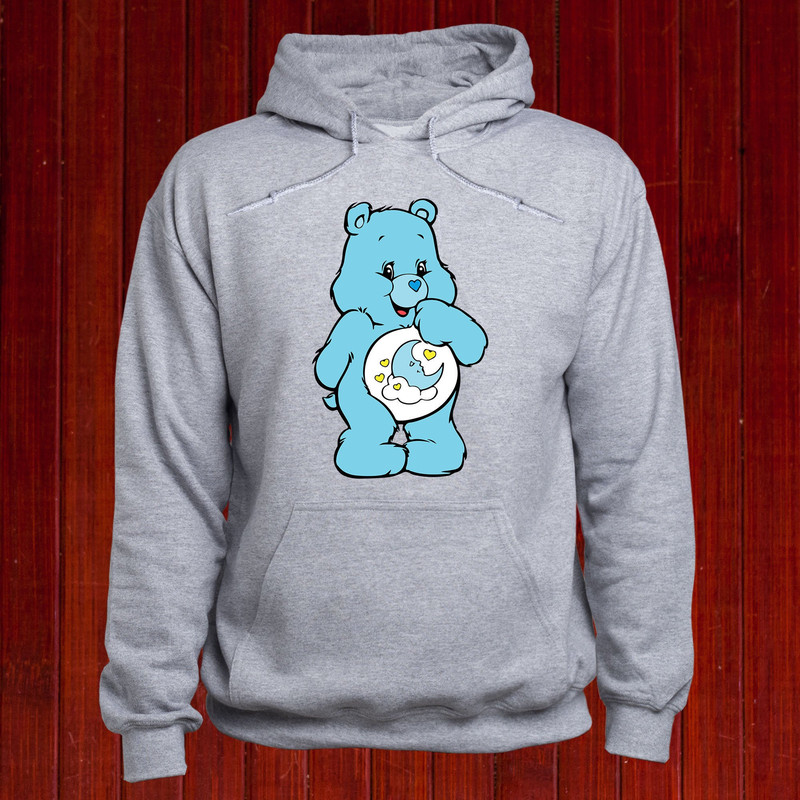 Bedtime Bear sweatshirt Care Bears hoodie Cute bear jumper Bear pullover Teddy Bear sweater Original Care Bear hoody (T99).jpg