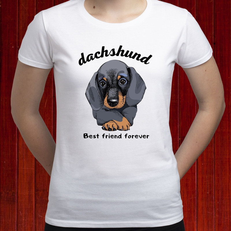 Best Friend Forever shirt, Dachshund tshirt, Dachshund Puppy t shirt, Puppy t-shirt, Dachshund Owner shirt, Dachshund Lover tee (T158).jpg