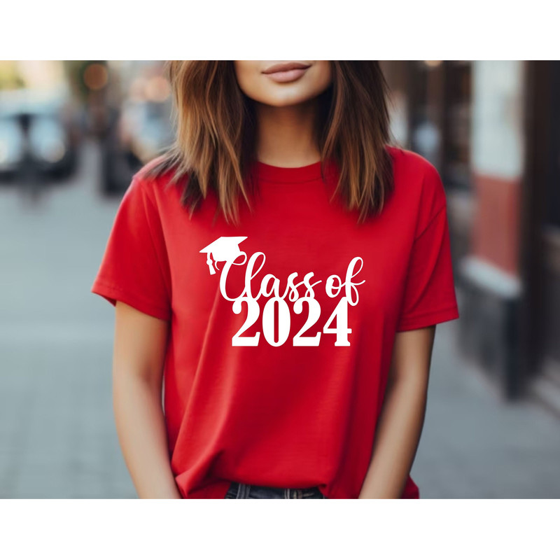 Class Of 2024 T-Shirt, Graduate Shirts, Game Over, Graduation Group Matching, End Of School, Level Completed, Game Over, Last Day Of School.jpg