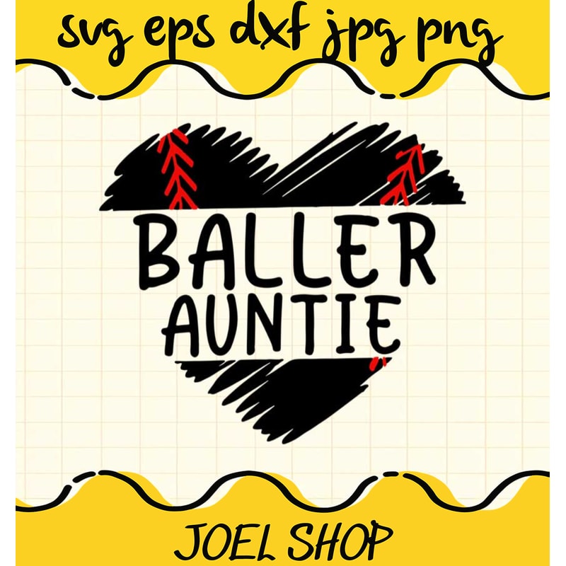 Aunt Baseball Baller cut file for cricut silhouette machine make craft.jpg