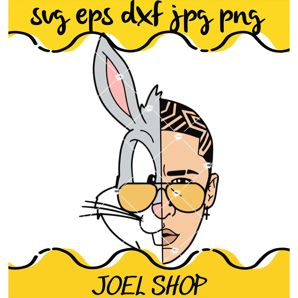 Bad Bunny Bugs Svg Bad Bunny Svg Bugs Svg.jpg
