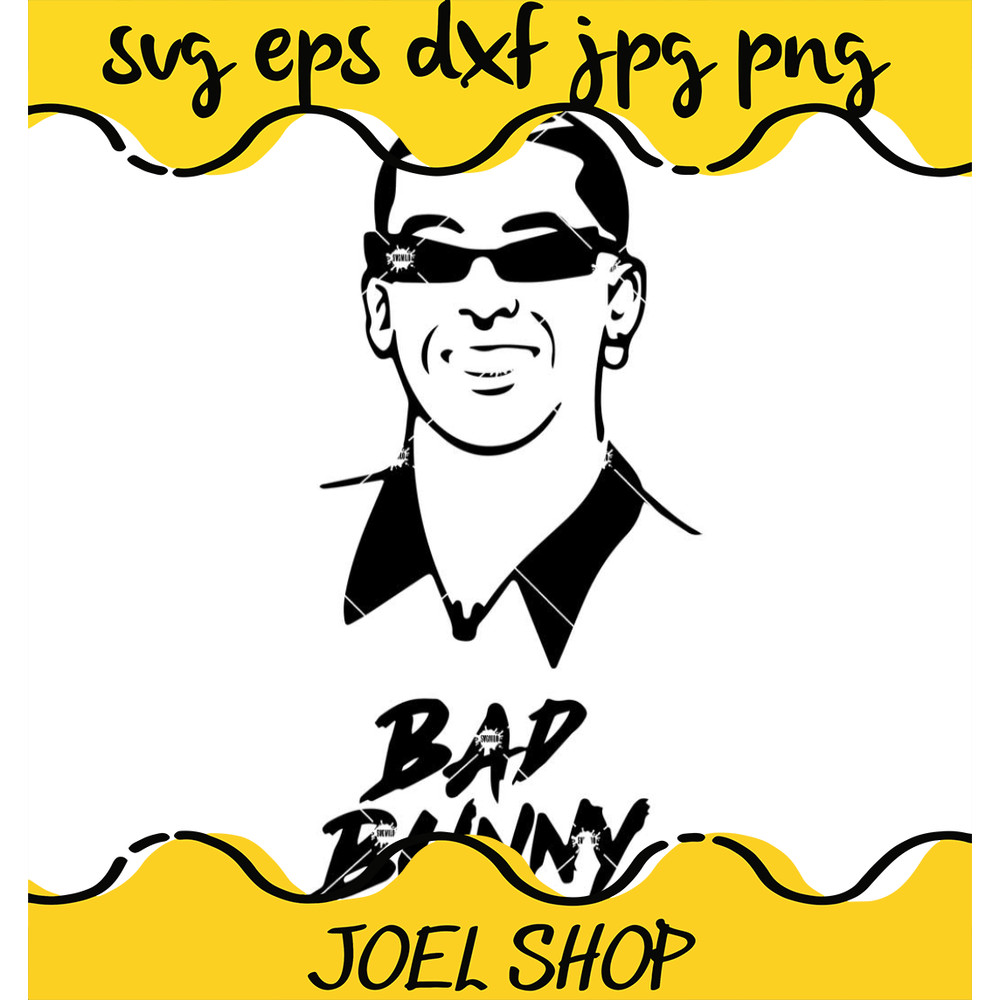 Bad Bunny Svg, Music Svg, Bad Bunny Logo Svg.jpg