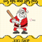 Baseball Santa Christmas SVG, Christmas SVG, Santa SVG, EPS, PNG, DXF.png