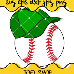 baseball svg, baseball hat on ball svg, baseball mom dad svg