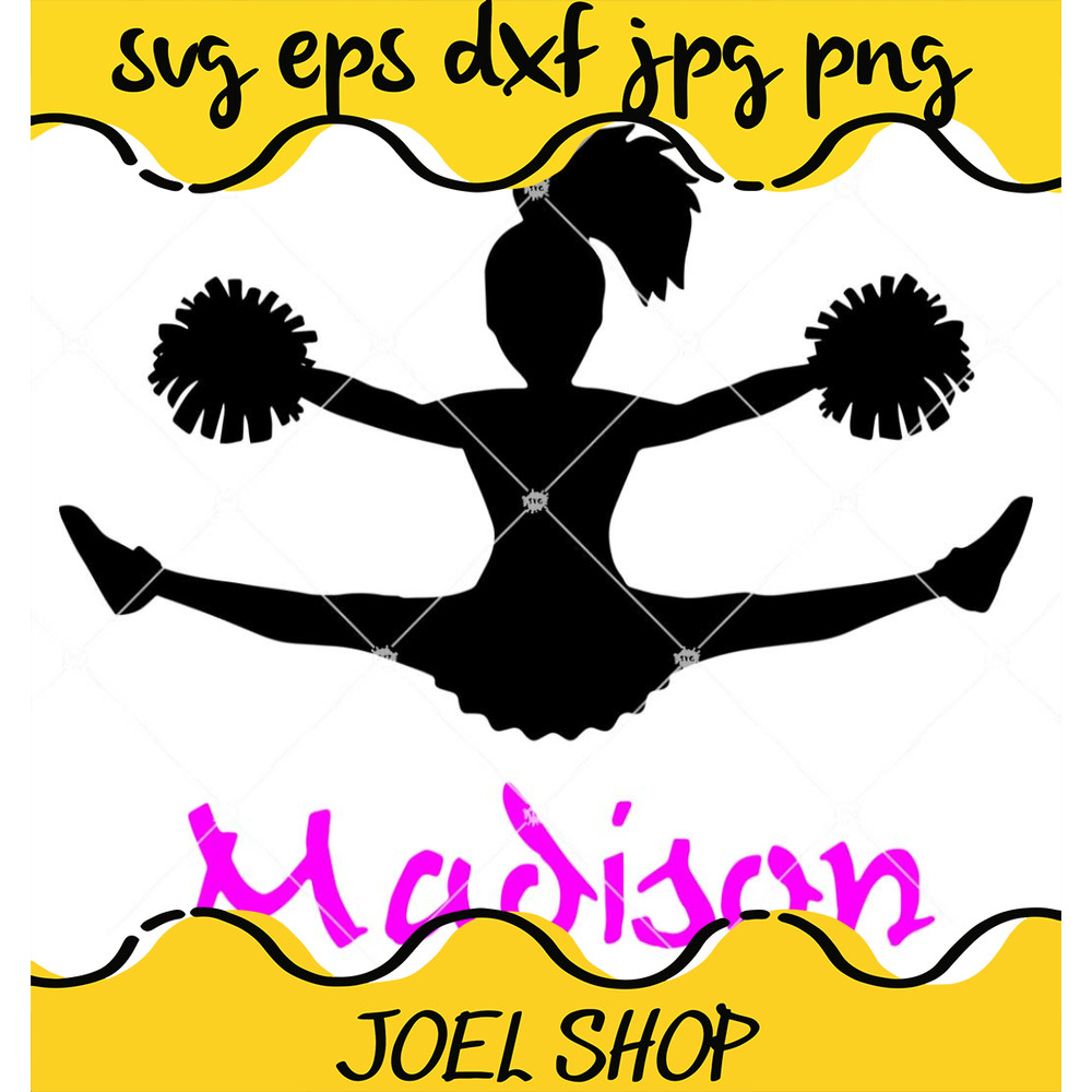 Cheerleader svg, Madison Svg Eps Dxf Png Cricut.jpg