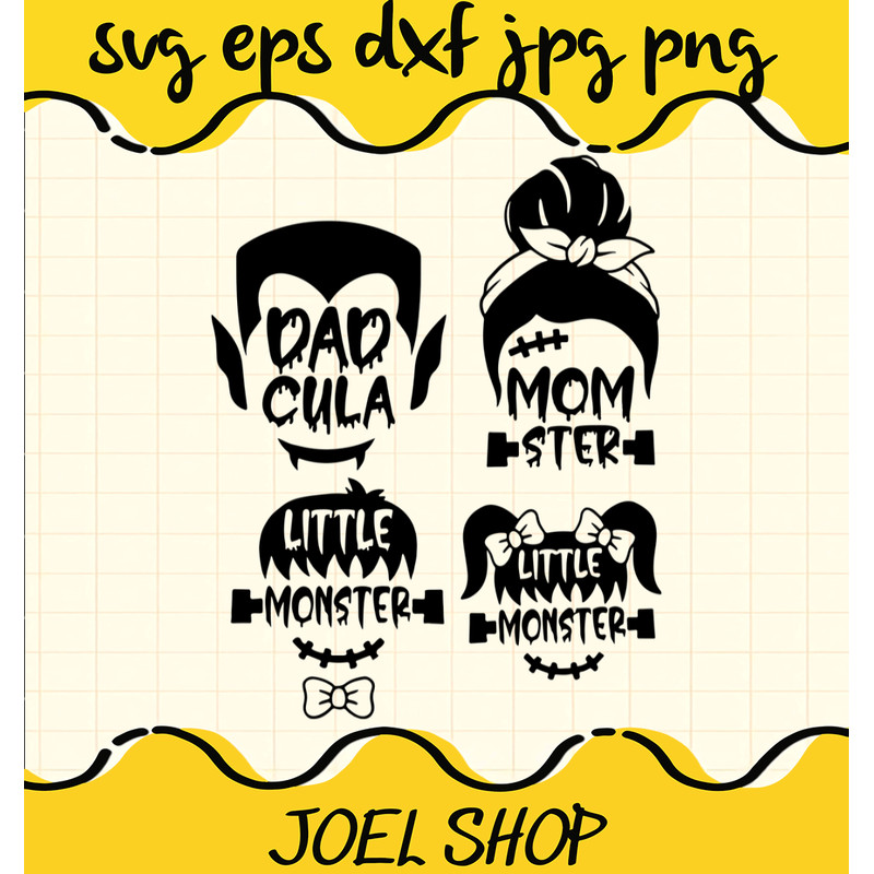 Dadcula SVG, Momster SVG, Dad Halloween SVG, Mom Halloween Monster SVG.png