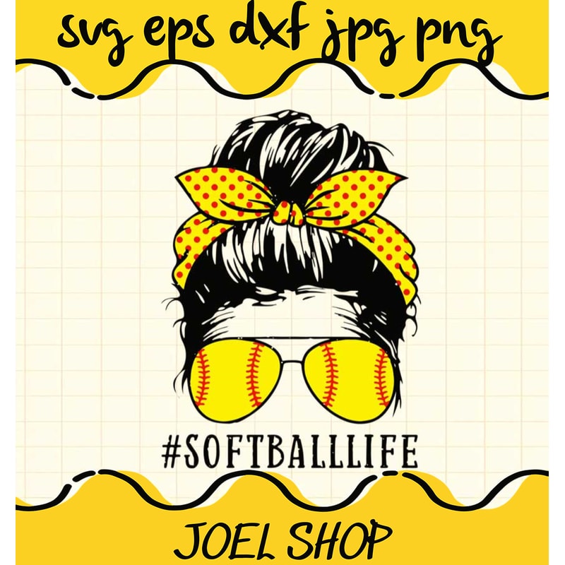 Mom Life Softball Baseball Mom Mothers Day cut file for cricut silhoue.jpg