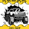 Monster Truck In The Wall SVG, Muscle Car SVG, Monster Truck Svg.jpg
