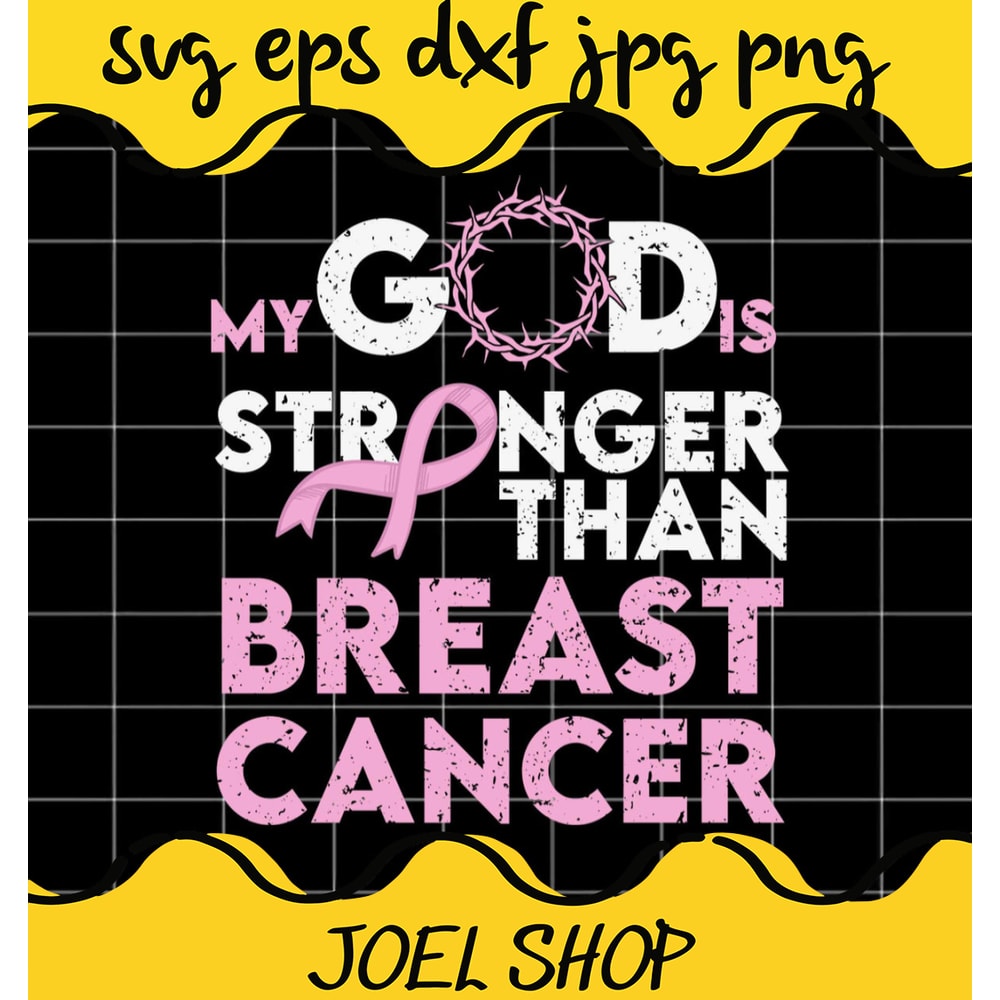 My God Is Stronger Than SVG Cut Files For Cricut Silhouette,Premium qu.jpg