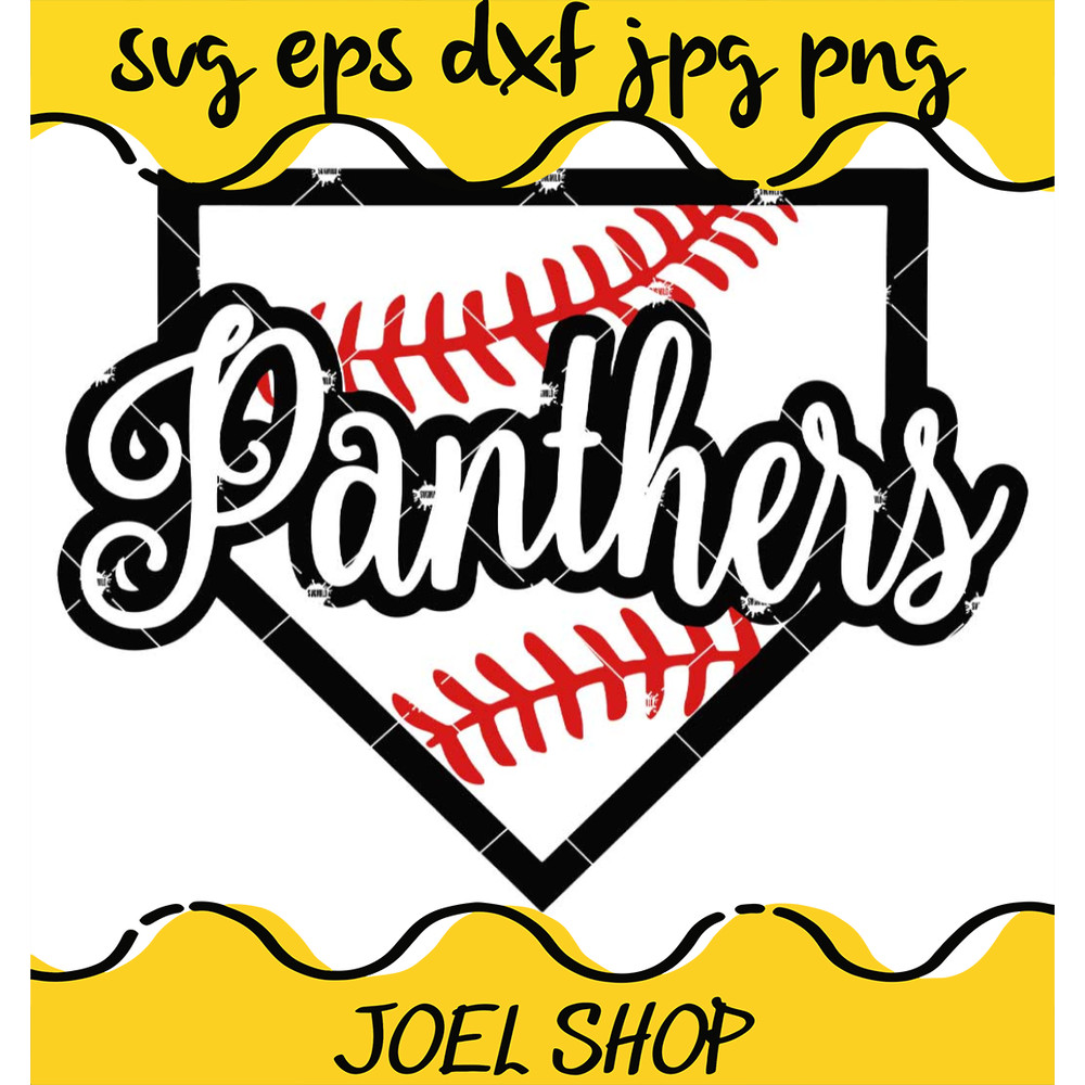 Panthers Baseball Svg Panthers Laces Svg.jpg