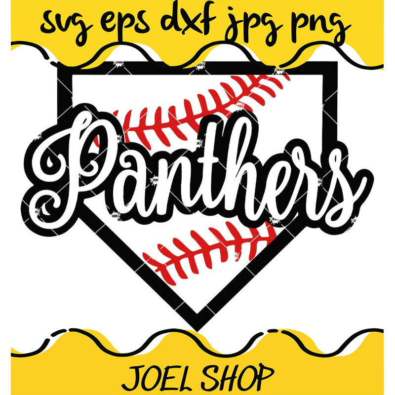 Panthers Baseball Svg Panthers Laces Svg.jpg
