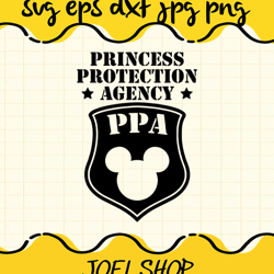 princess protection agency ppa funny disney cut file for cricut silhou