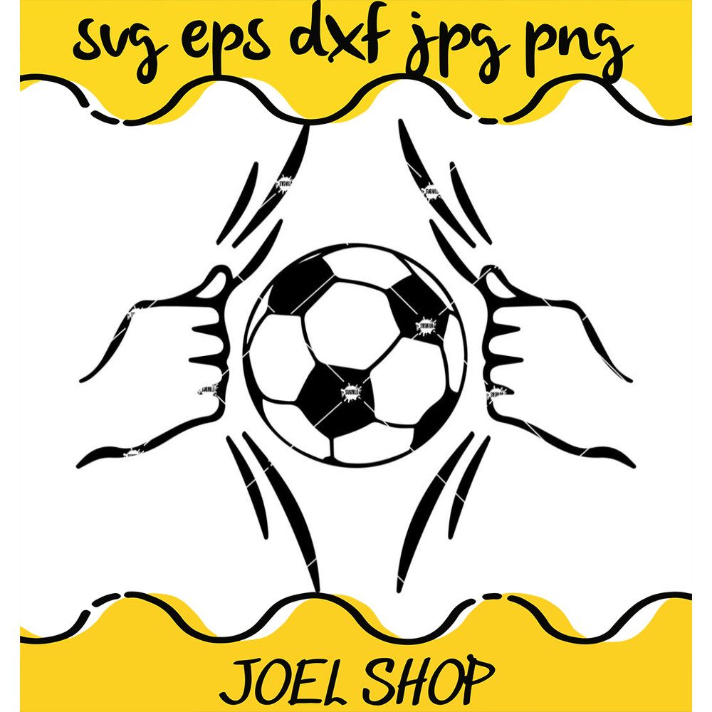 Soccer Superhero Svg, Superhero Hand Ripping Svg, Football Svg.jpg