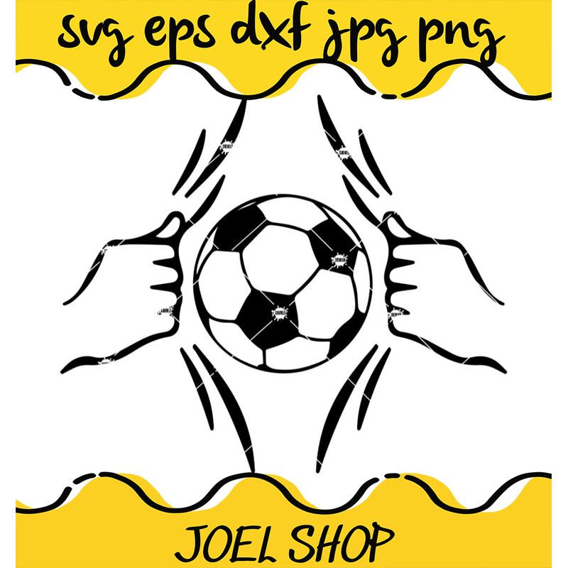 Soccer Superhero Svg, Superhero Hand Ripping Svg, Football Svg.jpg