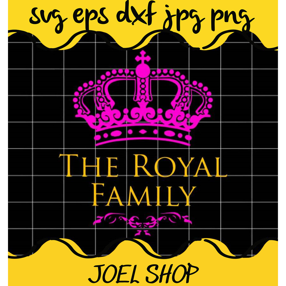 The Royal Family File SVG Cricut cut file, Silhouette cutting file,Pre.jpg