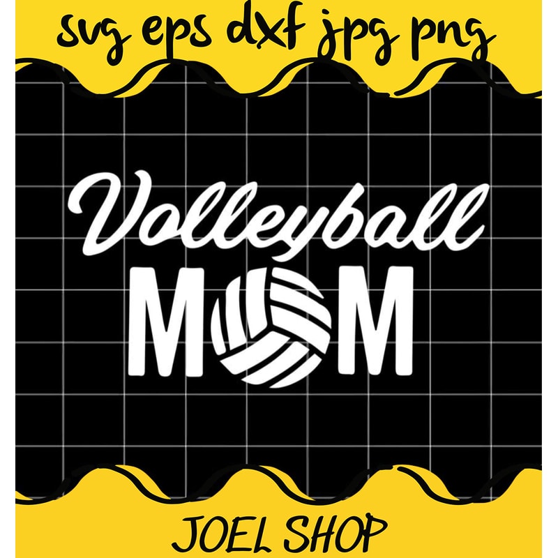 Volleyball Mom cut file for cricut silhouette machine make craft handm.jpg