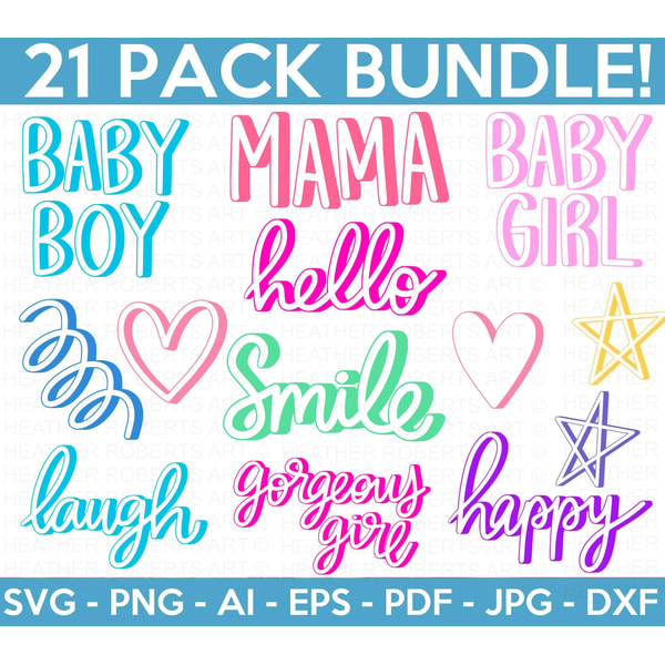 3D Words and Shapes SVG Bundle, 3D Shapes SVG, 3D Words SVG, - Inspire ...