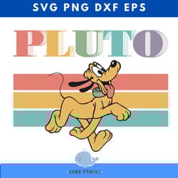 character dog pluto disney clipart svg
