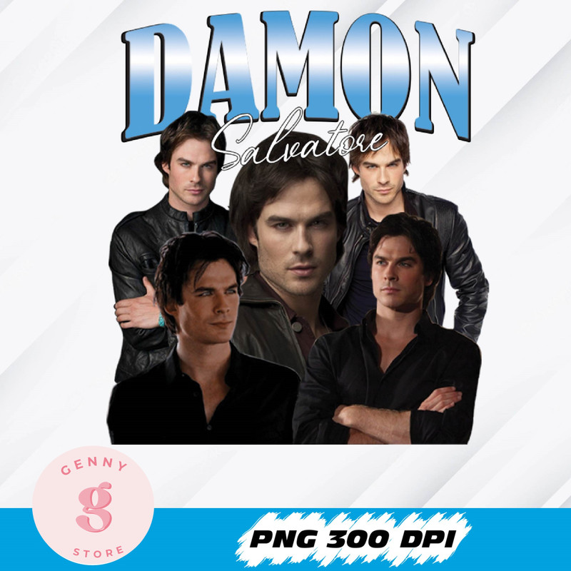 Damon Salvatore Png, Ian Somerhalder Damon Salvatore Pngs 90s, Damon Salvatore Png, 90s Vintage Graphic Tees, 90s Vintag.jpg